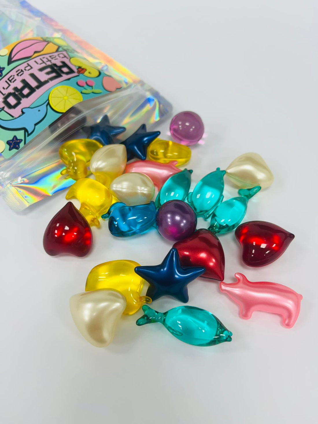 Retro Bath Pearls - Pack of 30