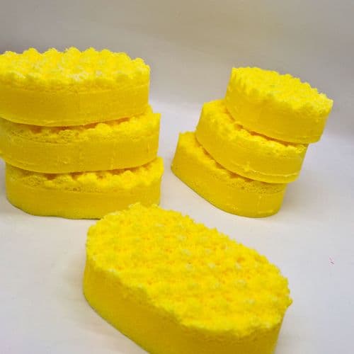 Rhubarb &amp; Custard Soap Sponge