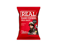 Real Hand Cooked Sea Salt Crisps 35g