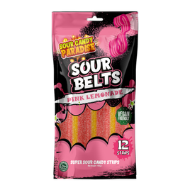 Sour Belts Pink Lemonade 100g