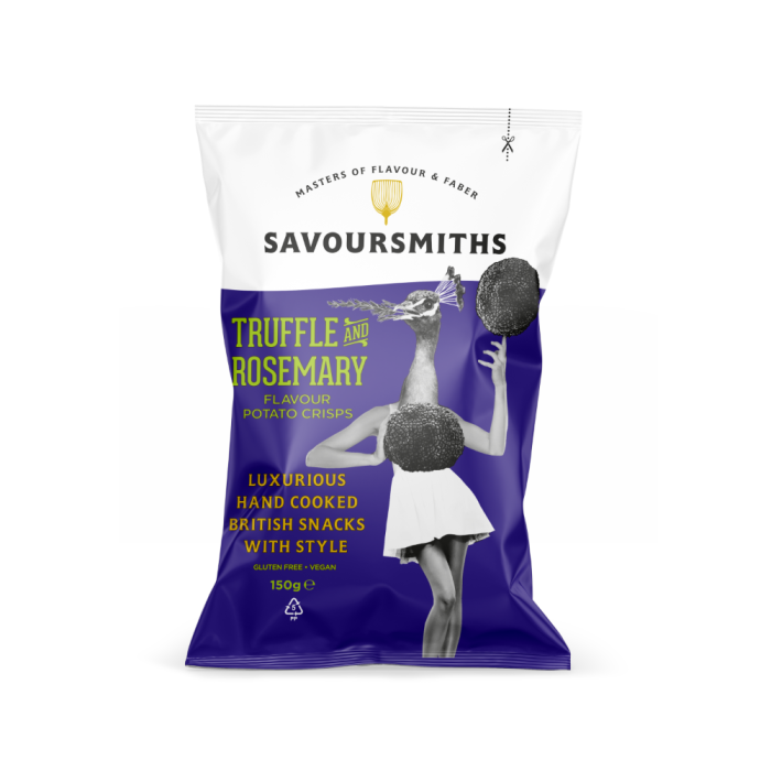 Truffle and Rosemary Flavour Potato crisps