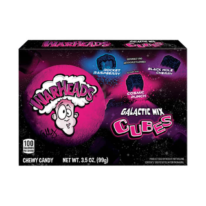 Warheads Galactic Cubes Theatre Box 85g