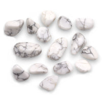 White Howlite Small African Tumble Stone